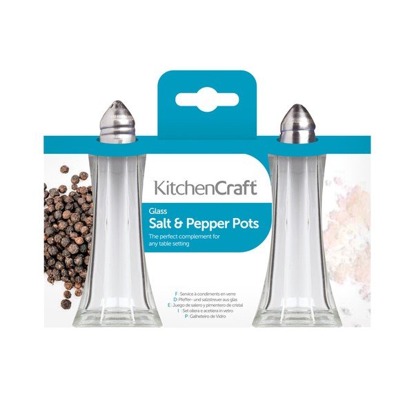 "Kitchen Craft Shakers" druskos ir pipirų rinkinys-image-1