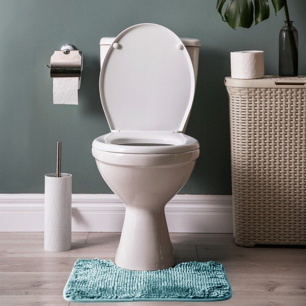 2 mėlynos spalvos vonios kilimėlių rinkinys AmeliaHome Bati-image-2