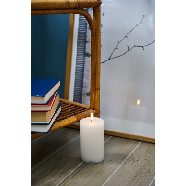 LED žvakė (aukštis 12,5 cm) Sille Rechargeable – Sirius-image-1
