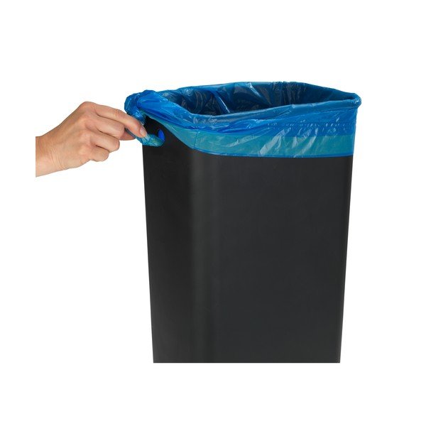 Dviguba baltos spalvos šiukšliadėžė su pedalais Wenko, 2x 20 l-image-4