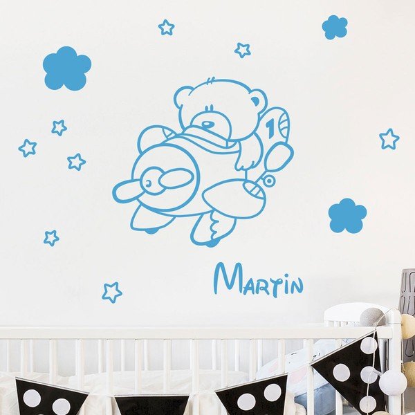 Lipnus rinkinys su raidėmis Ambiance Teddy Bear-image-1