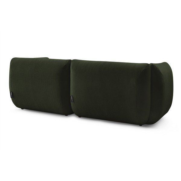 Žalia velvetinė sofa 260 cm Lecomte - Bobochic Paris-image-4