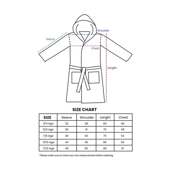 Pilkos spalvos iš muslino vaikiškas chalatas 7-8 metai Muslin – Foutastic-image-4
