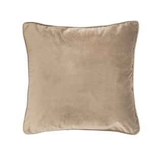 Smėlio spalvos pagalvėlė Tiseco Home Studio Velvet, 45 x 45 cm