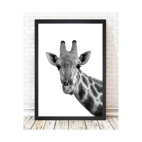 Paveikslas 24x29 cm Giraffe – Vavien Artwork-image-1