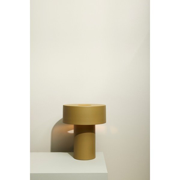 Stalinis šviestuvas khaki spalvos (aukštis 37 cm) Aki – Hübsch-image-4