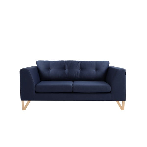 Individualizuota "Form Willy" tamsiai mėlyna dvivietė sofa
