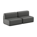 Sodo modulinė sofa tamsiai pilkos spalvos 204 cm Straw – Sit Sit