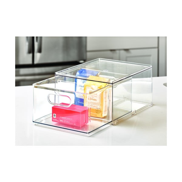Skaidri laikymo dėžė iDesign The Home Edit, 34 x 25,3 cm-image-4