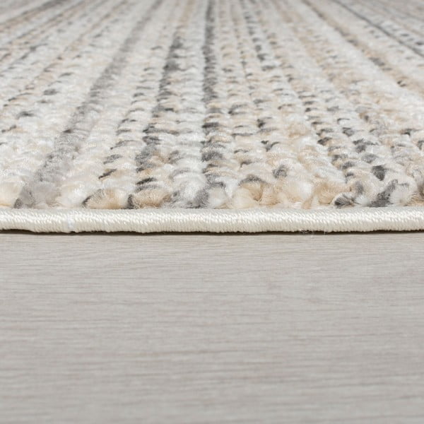 Apvalios formos kilimas smėlio spalvos 160x160 cm Camino – Flair Rugs-image-4