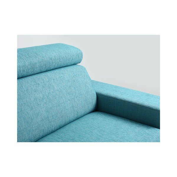 Turkio spalvos mėlyna dvivietė sofa Individualizuotos formos "Atlantica-image-2