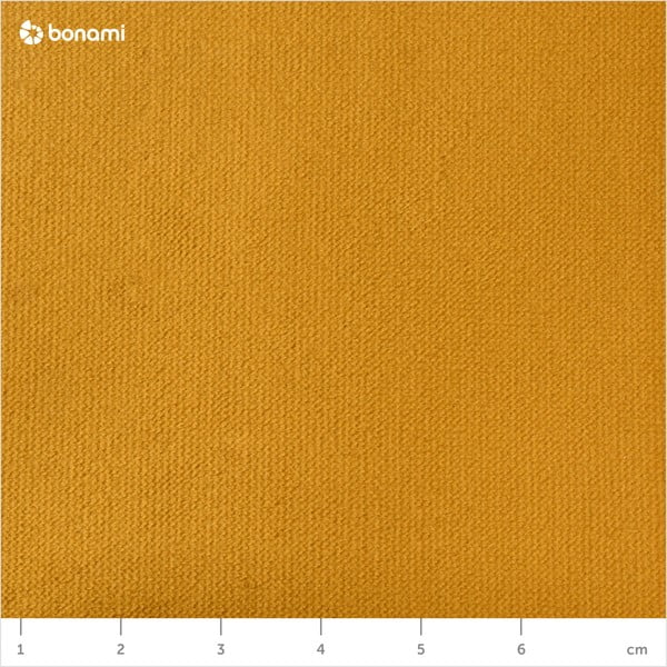 Geltonas krėslas Max Winzer Sari Velvet-image-1