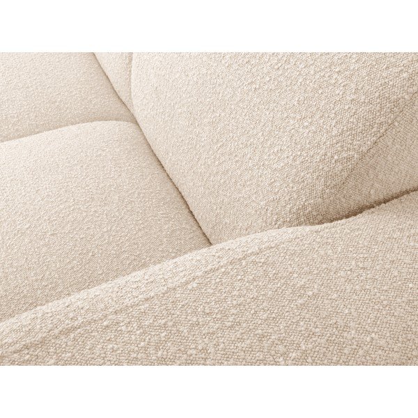 Kampinė sofa smėlio spalvos iš boucle (su dešiniuoju kampu) Molino – Micadoni Home-image-1