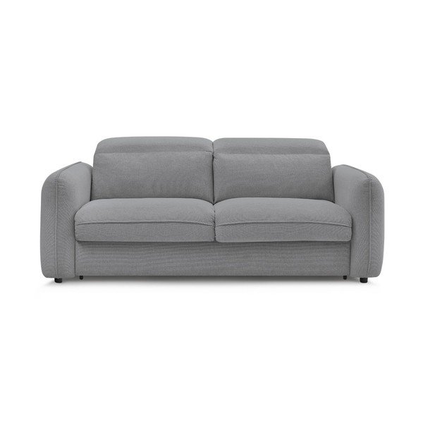 Pilkos spalvos sofa 236 cm Achille – Bobochic Paris