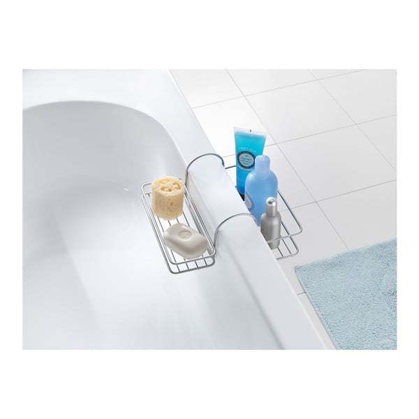 Dvipusė lentynėlė, skirta pakabinti vonioje Metaltex Oasis-image-1