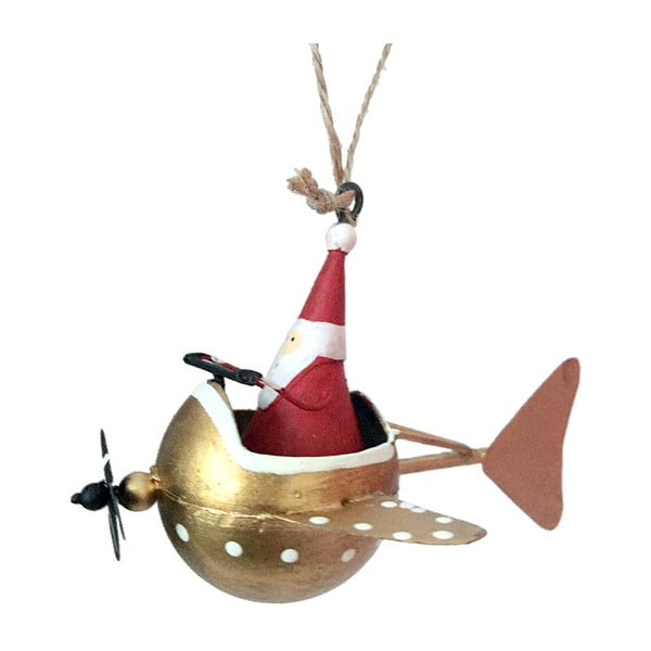 Kalėdinė pakabinama dekoracija G-Bork Santa in Fly