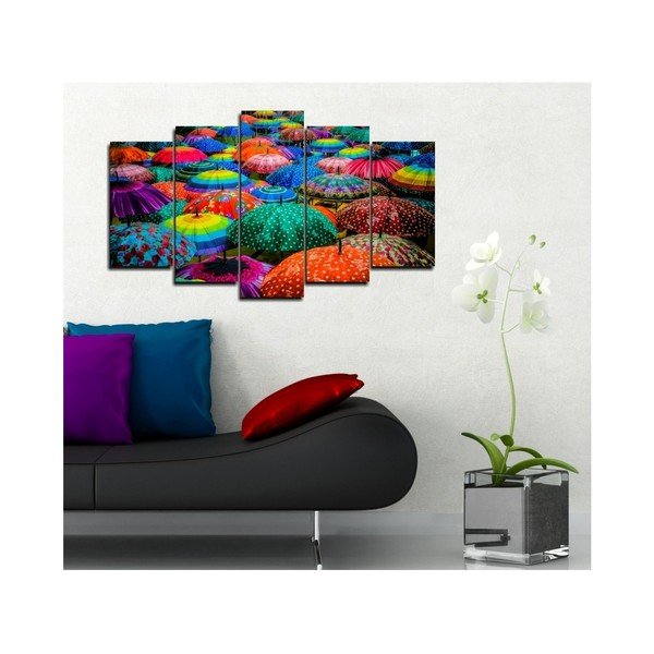 Kelių dalių 3D meno Mento paveikslas, 102 x 60 cm-image-1