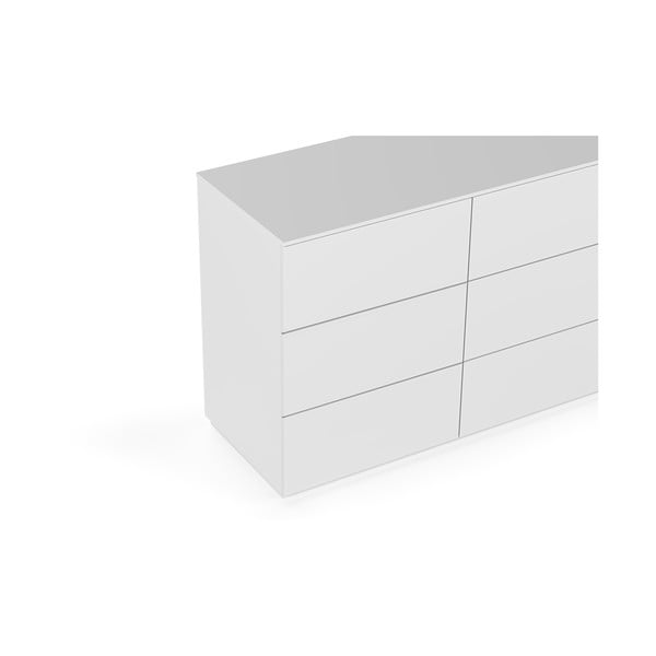 Balta komoda, 120 x 84 cm Join - TemaHome-image-4