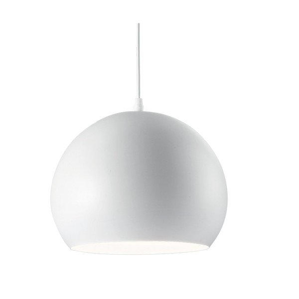 Baltas lubų šviestuvas Evergreen Lights Globe