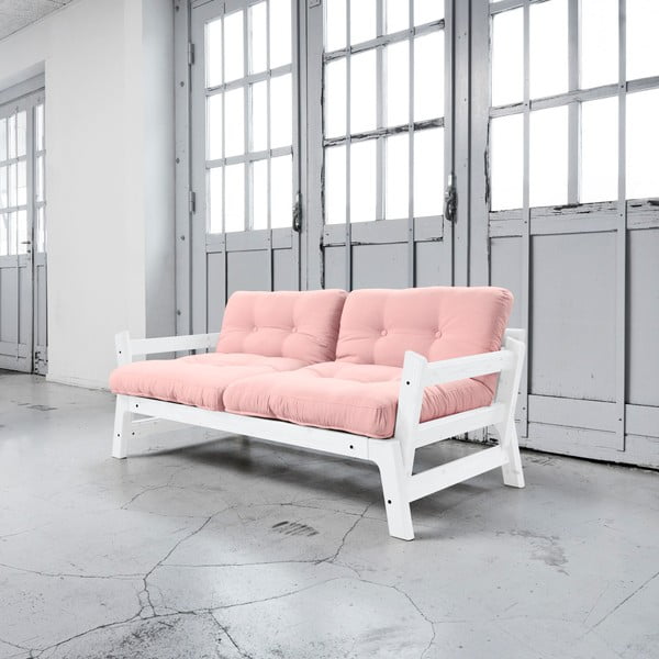 Kintama sofa Karup Step White/Pink Peonie