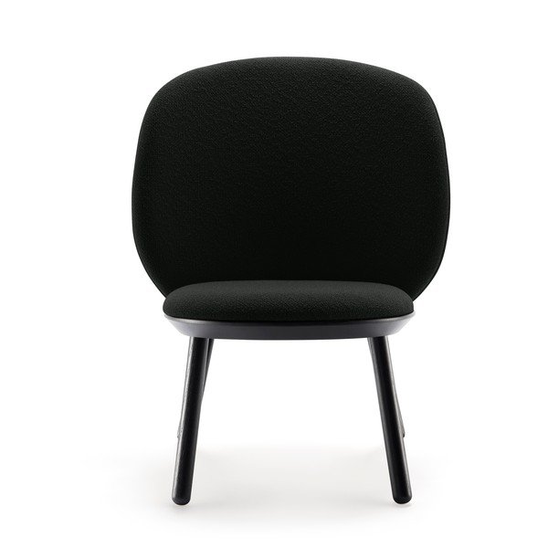 Juodas vilnonis fotelis EMKO Naïve-image-4