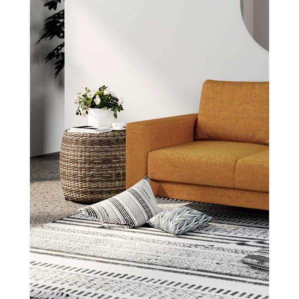 Sofa oranžinės spalvos 168 cm Fynn – Ghado-image-4