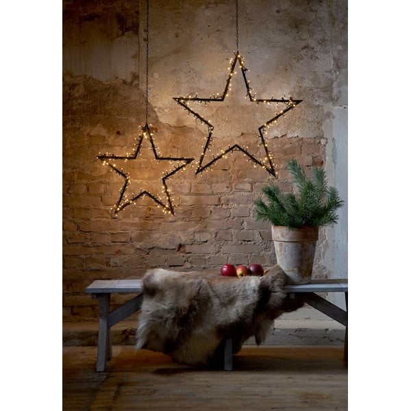 Šviečianti dekoracija juodos spalvos su Kalėdų motyvu Spiky – Star Trading-image-4