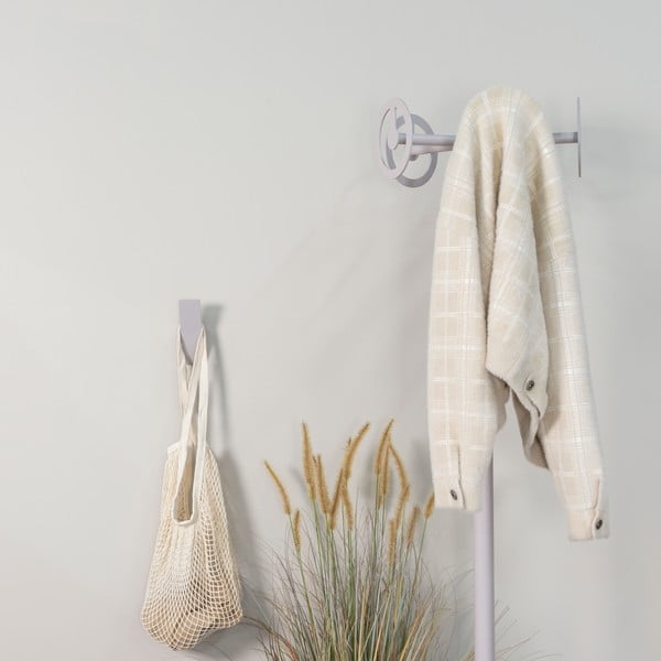 Sieninis taupe spalvos iš plieno kablys Angle – Spinder Design-image-1