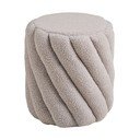 Pilkos spalvos iš boucle pufas Sana – House Nordic