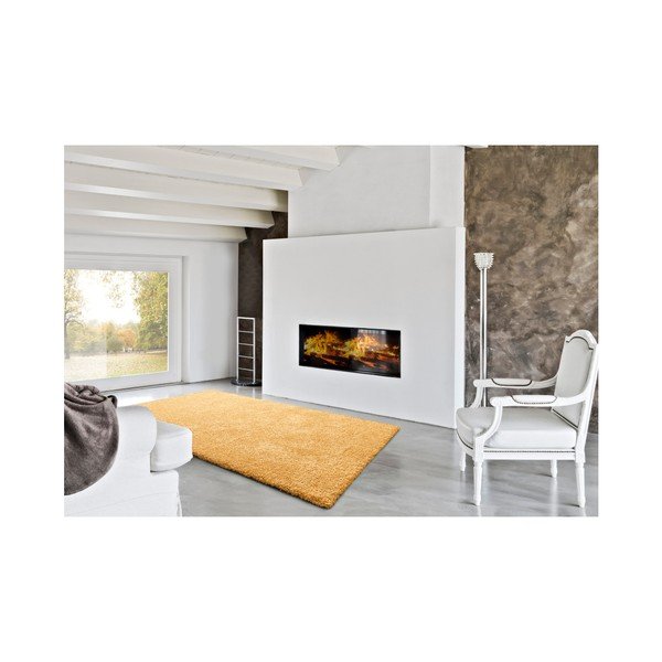 Geltonas kilimas Universal Catay, 57 x 110 cm