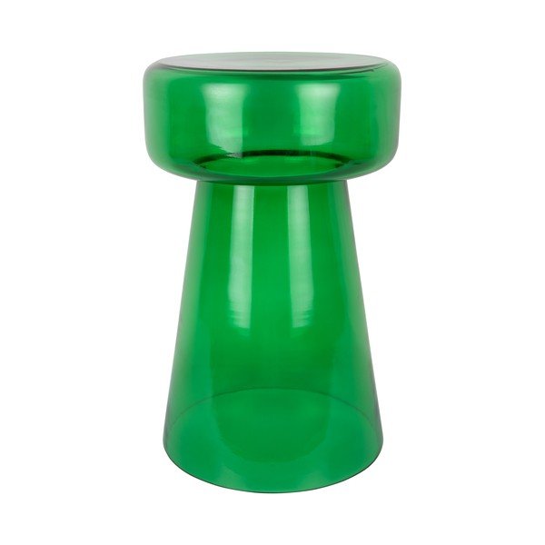 Iš stiklo apvalios formos šoninis stalas ø 30 cm Corcho  – Leitmotiv