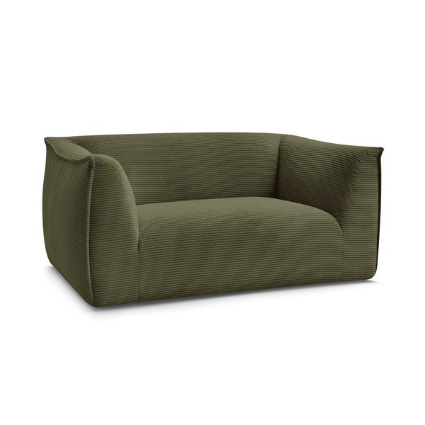 Žalios spalvos sofa iš kordinio velveto 170 cm Giorgia – Bobochic Paris-image-2