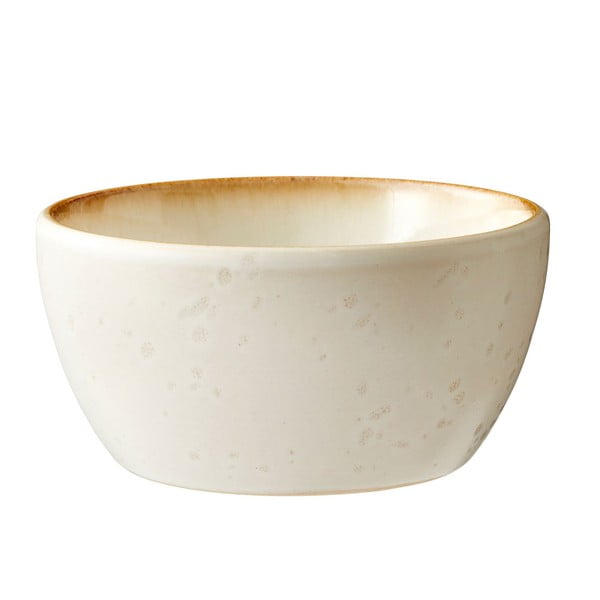 Baltos spalvos iš akmens masės dubenys 4 vnt. ø 10 cm Gastro Cream – Bitz-image-1