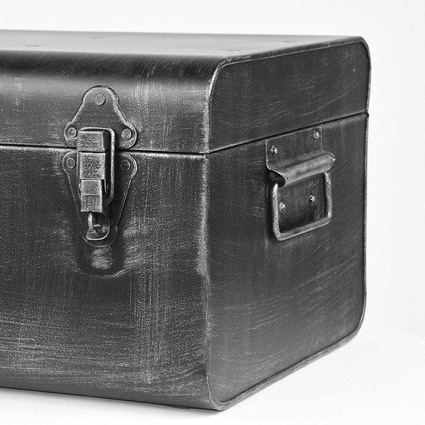 Metalinė dekoratyvinė dėžutė LABEL51, 47 cm ilgio-image-4