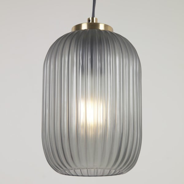 Aukso spalvos lubinis šviestuvas su stikliniu gaubtu ø 12 cm Hestia - Kave Home-image-2