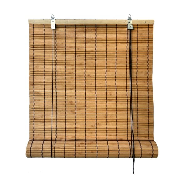 Natūralios spalvos iš bambuko roletai 90x220 cm Zeva – Gardinia