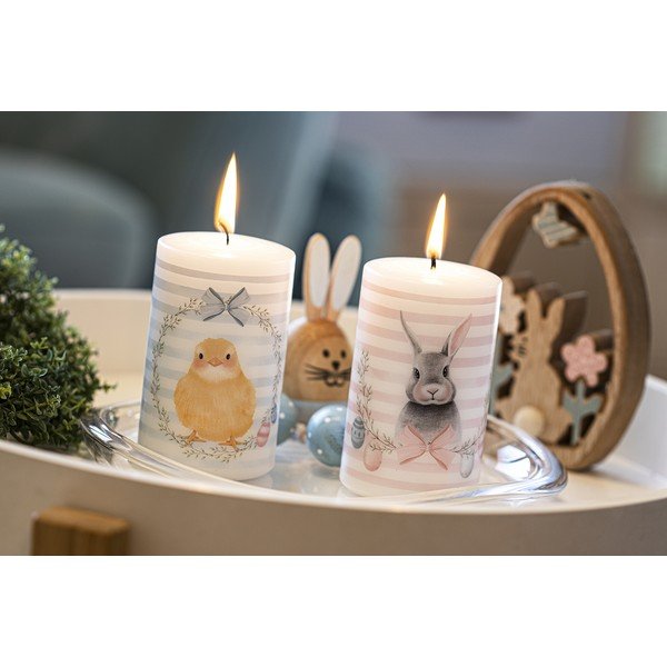 Velykinė žvakė Unipar Magic Easter, degimo laikas 40 val-image-1