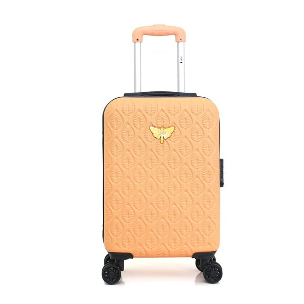 LPB Alicia oranžinis lagaminas ant 4 ratukų, 31 l