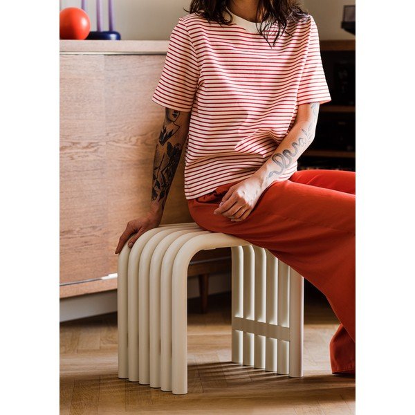 Smėlio spalvos metalinė sodo kėdė Nokk – noo.ma-image-3