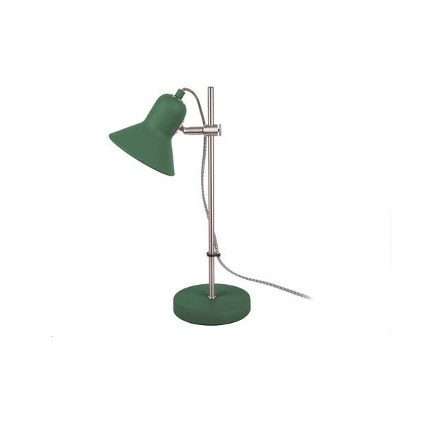 Tamsiai žalias stalinis šviestuvas "Leitmotiv Slender", aukštis 43 cm