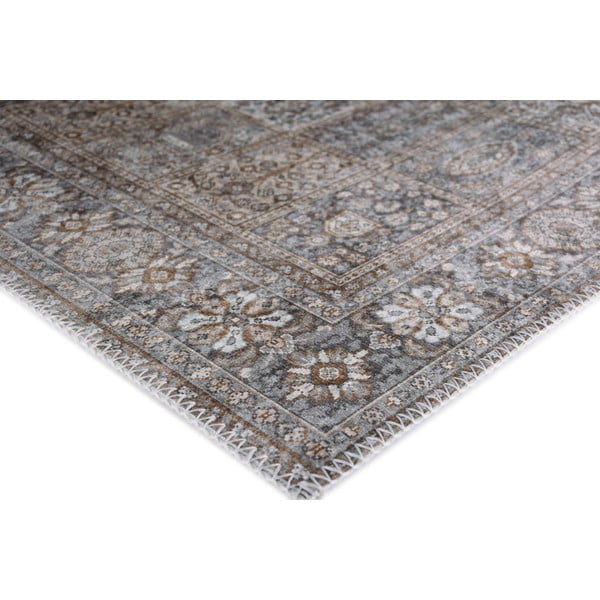Skalbiamas kilimas pilkos spalvos 80x150 cm Vintage Orient – Vitaus-image-2