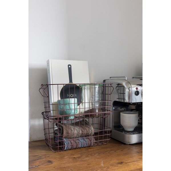 Vielinis iš metalo krepšys 31x16,5x16 cm Store-It – Mette Ditmer Denmark-image-1