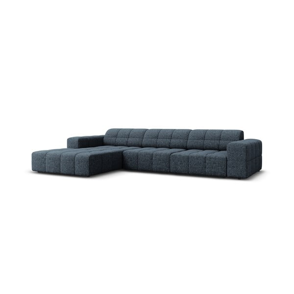 Kampinė sofa mėlynos spalvos (su kairiuoju kampu) Chicago – Cosmopolitan Design-image-3