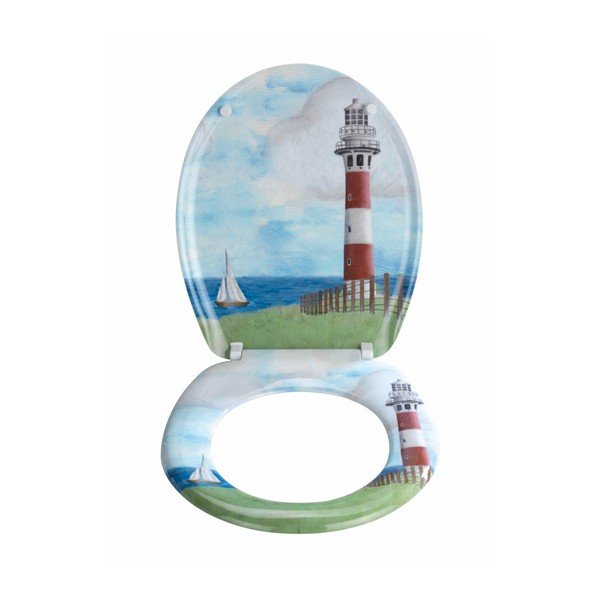 "Wenko Lighthouse" klozeto sėdynė, 44,5 x 36,5 cm-image-2