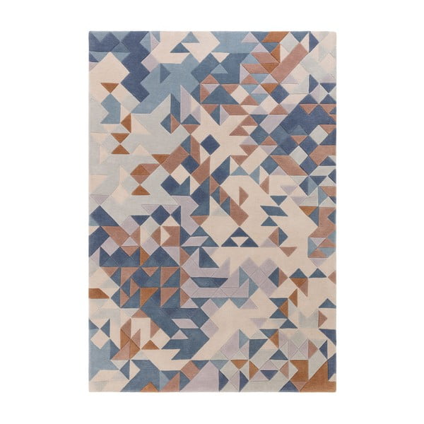 Mėlynai smėlio spalvos kilimas 170x120 cm Enigma - Asiatic Carpets
