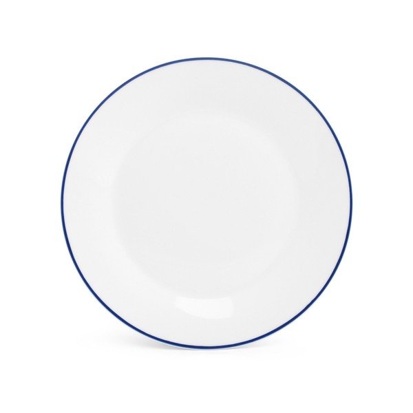 Baltos spalvos desertinė iš porceliano  lėkštė ø 20 cm Basic White – BonBistro