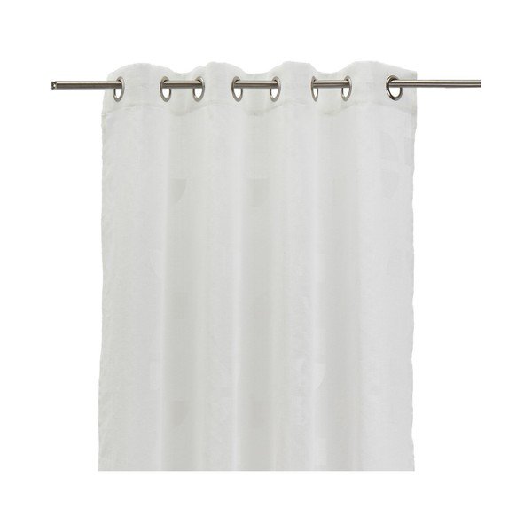 Baltos spalvos iš žakardo užuolaida 140x260 cm Mid Century – Casa Selección
