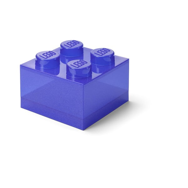Violetinės spalvos iš plastiko vaikiška daiktadėžė 25x25x18 cm – LEGO®-image-3