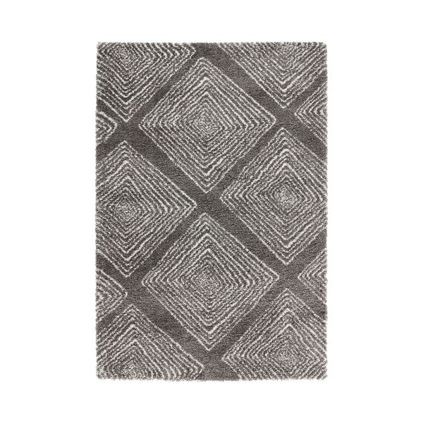 Tamsiai pilkas kilimas Mint Rugs Allure Grey II, 120 x 170 cm