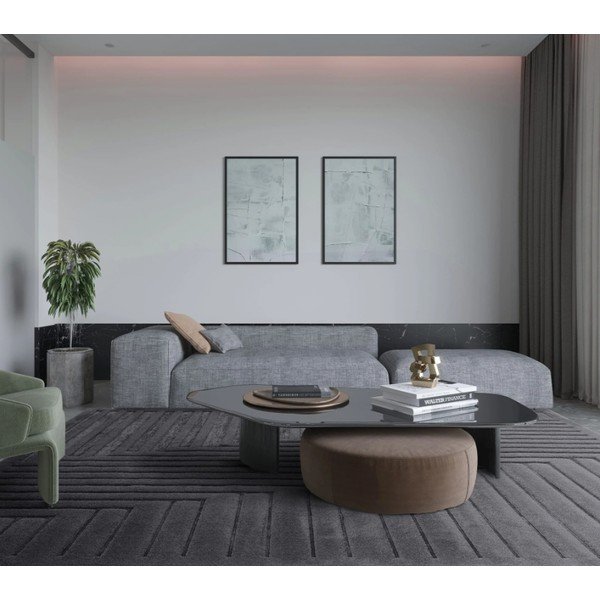 Kilimas antracito spalvos 120x170 cm Valley – Asiatic Carpets-image-1